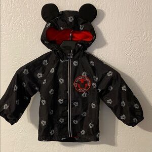Mickey Mouse Black Kids Jacket